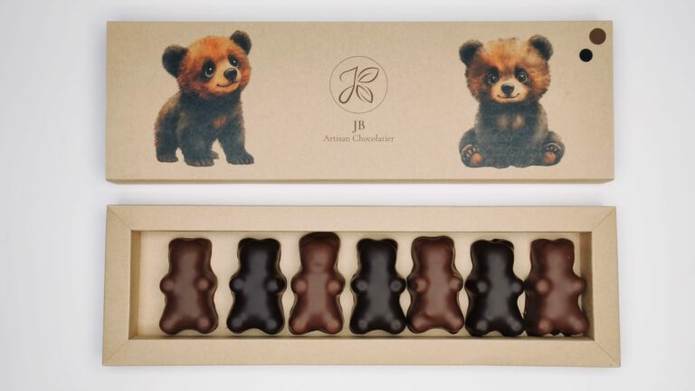 oursons guimauves chocolats mix lait/noir