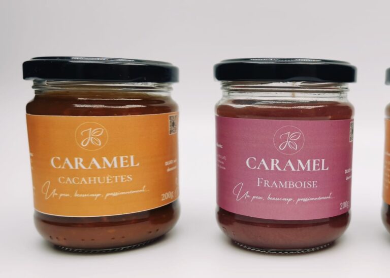 pâte a tartiner caramel cacahuètes, framboise, salé