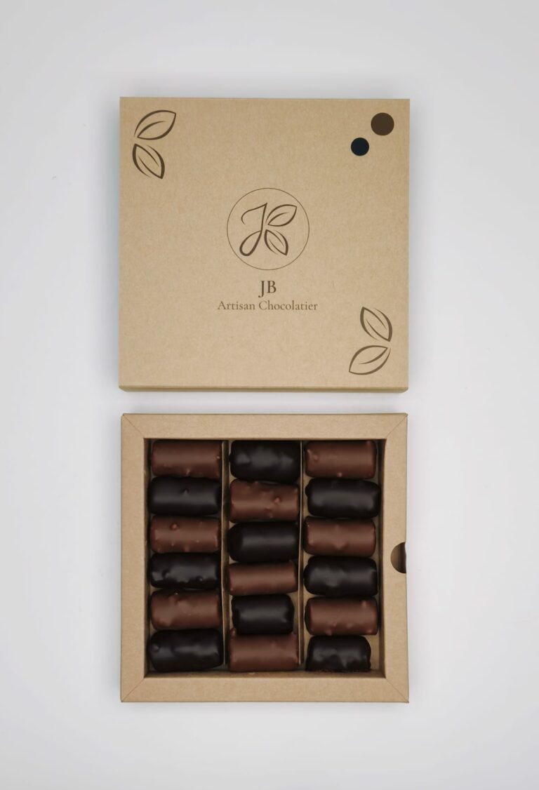 Les Bûchettes Pralinées de jb artisan chocolatier