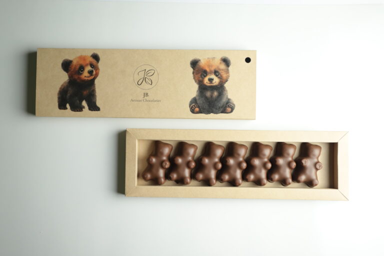 oursons guimauves chocolat au lait