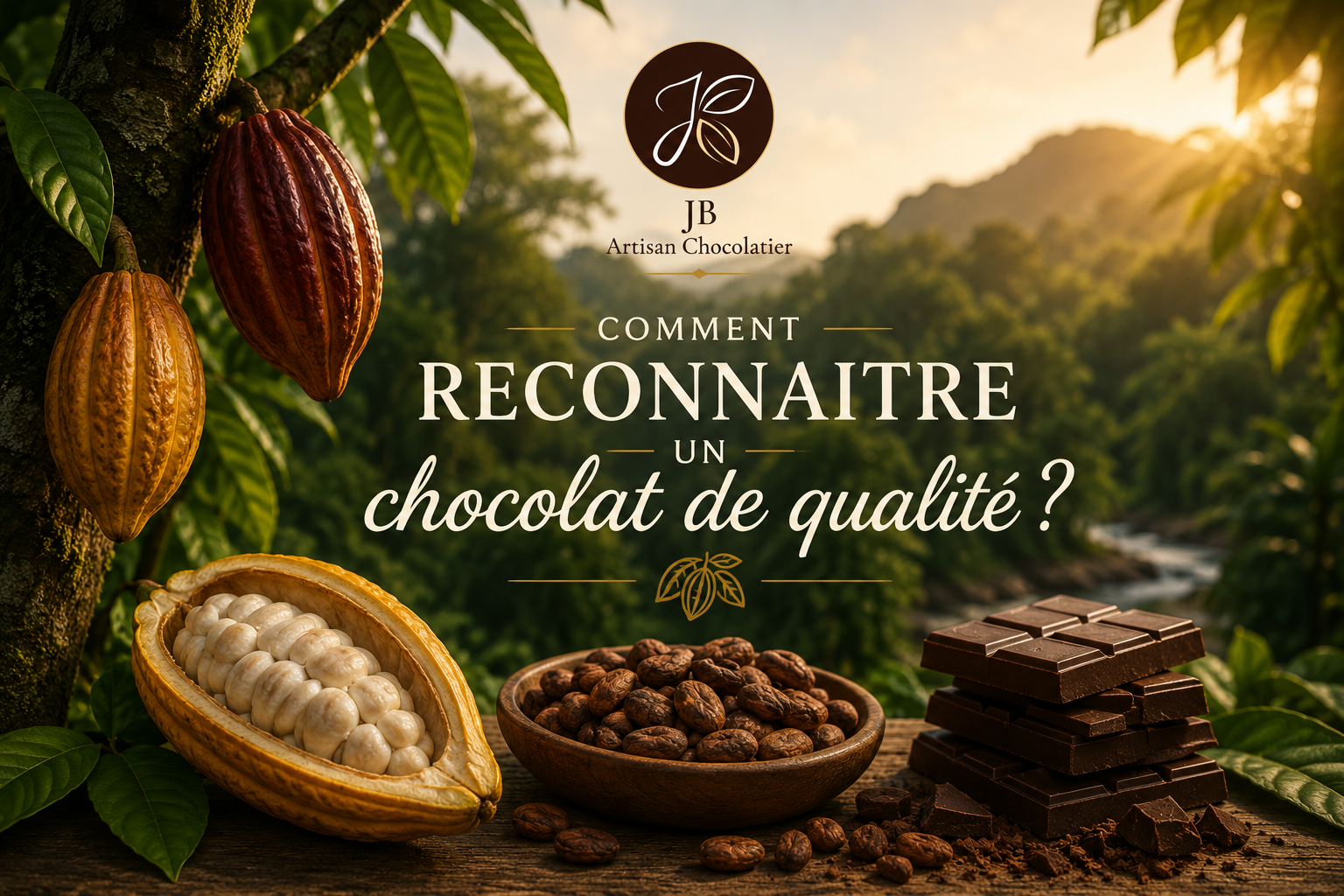 chocolat qualité label bio JB Loches chocolatier